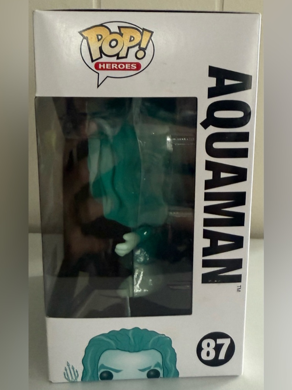 Funko Pop! Heroes Aquaman Teal Green Vinyl Figure (Hot Topic Exclusive) - Picture 4 of 6